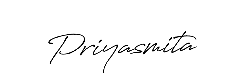 Use a signature maker to create a handwritten signature online. With this signature software, you can design (Antro_Vectra_Bolder) your own signature for name Priyasmita. Priyasmita signature style 7 images and pictures png