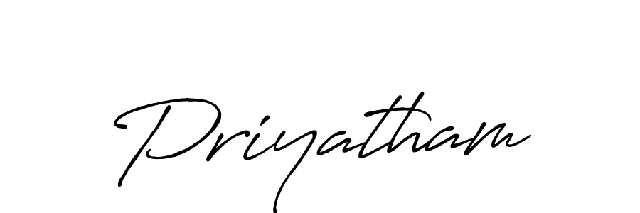 Similarly Antro_Vectra_Bolder is the best handwritten signature design. Signature creator online .You can use it as an online autograph creator for name Priyatham. Priyatham signature style 7 images and pictures png
