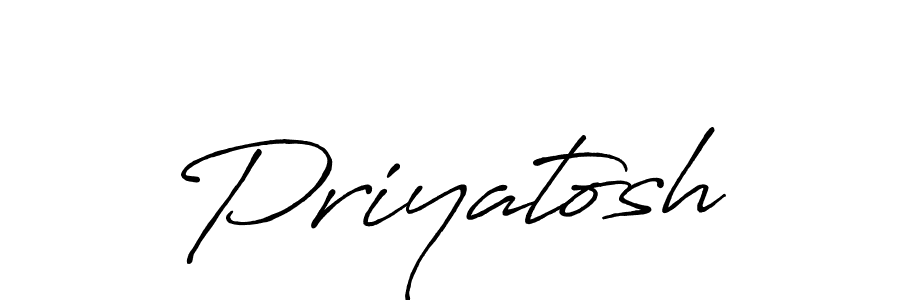 Also You can easily find your signature by using the search form. We will create Priyatosh name handwritten signature images for you free of cost using Antro_Vectra_Bolder sign style. Priyatosh signature style 7 images and pictures png