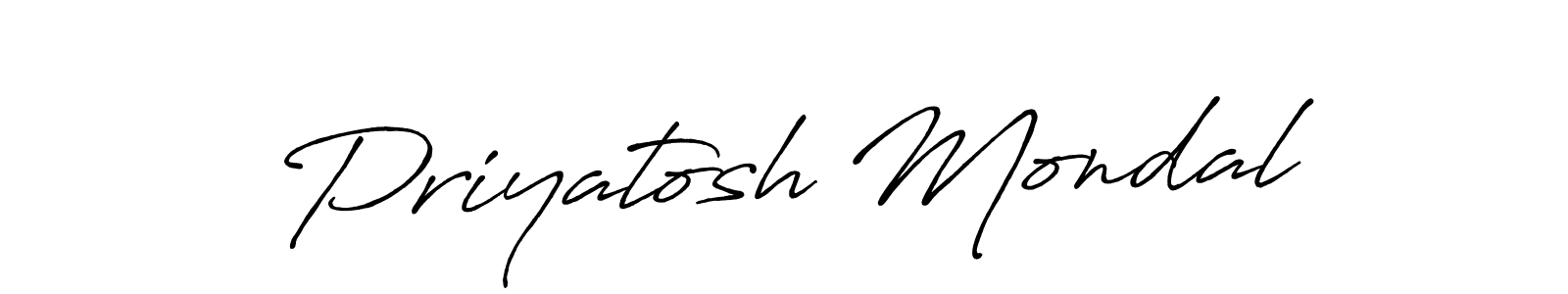 Similarly Antro_Vectra_Bolder is the best handwritten signature design. Signature creator online .You can use it as an online autograph creator for name Priyatosh Mondal. Priyatosh Mondal signature style 7 images and pictures png