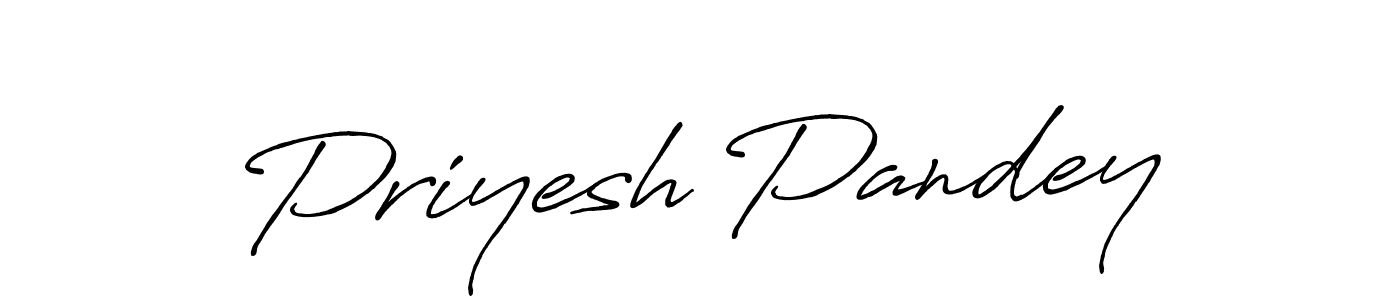 The best way (Antro_Vectra_Bolder) to make a short signature is to pick only two or three words in your name. The name Priyesh Pandey include a total of six letters. For converting this name. Priyesh Pandey signature style 7 images and pictures png