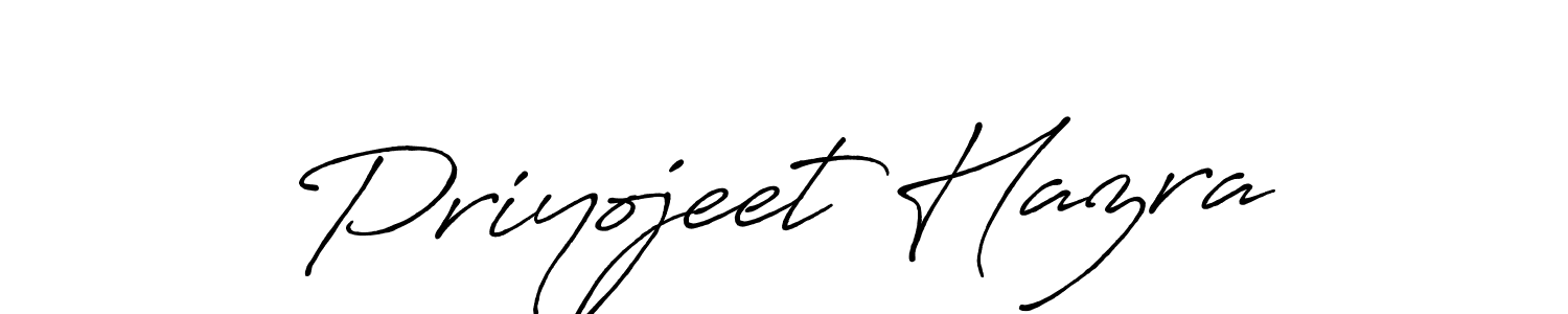 The best way (Antro_Vectra_Bolder) to make a short signature is to pick only two or three words in your name. The name Priyojeet Hazra include a total of six letters. For converting this name. Priyojeet Hazra signature style 7 images and pictures png