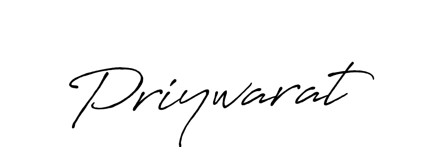 It looks lik you need a new signature style for name Priywarat. Design unique handwritten (Antro_Vectra_Bolder) signature with our free signature maker in just a few clicks. Priywarat signature style 7 images and pictures png