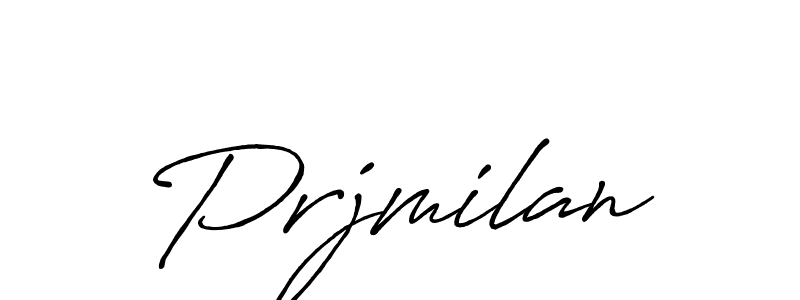 Antro_Vectra_Bolder is a professional signature style that is perfect for those who want to add a touch of class to their signature. It is also a great choice for those who want to make their signature more unique. Get Prjmilan name to fancy signature for free. Prjmilan signature style 7 images and pictures png