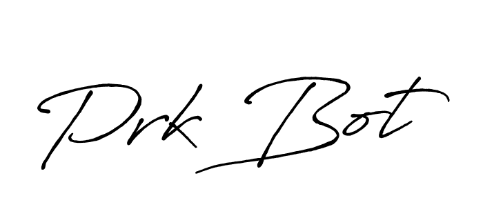 Also You can easily find your signature by using the search form. We will create Prk Bot name handwritten signature images for you free of cost using Antro_Vectra_Bolder sign style. Prk Bot signature style 7 images and pictures png