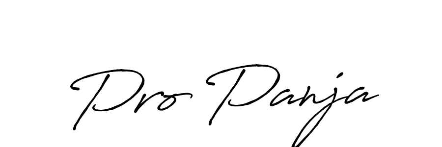 Similarly Antro_Vectra_Bolder is the best handwritten signature design. Signature creator online .You can use it as an online autograph creator for name Pro Panja. Pro Panja signature style 7 images and pictures png