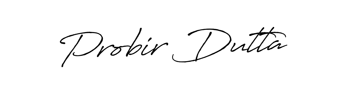 Similarly Antro_Vectra_Bolder is the best handwritten signature design. Signature creator online .You can use it as an online autograph creator for name Probir Dutta. Probir Dutta signature style 7 images and pictures png