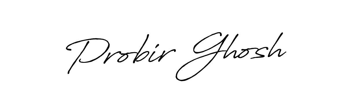 Make a short Probir Ghosh signature style. Manage your documents anywhere anytime using Antro_Vectra_Bolder. Create and add eSignatures, submit forms, share and send files easily. Probir Ghosh signature style 7 images and pictures png