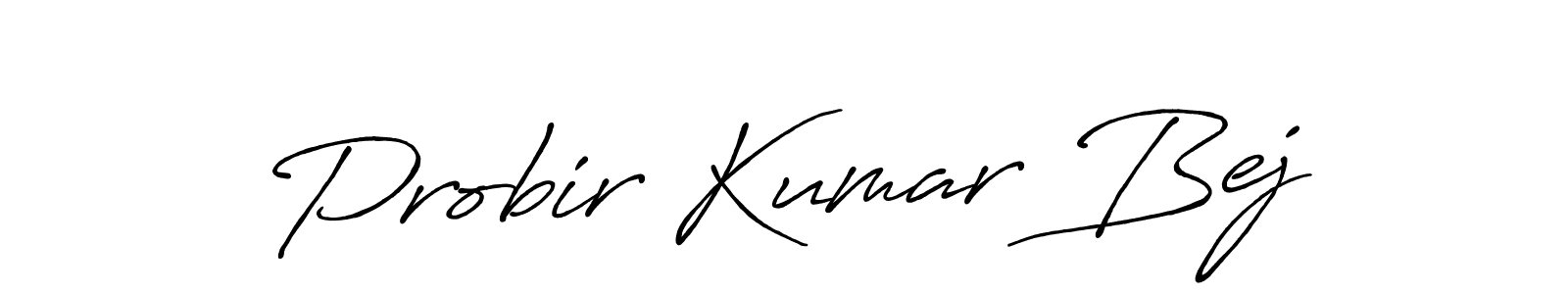 This is the best signature style for the Probir Kumar Bej name. Also you like these signature font (Antro_Vectra_Bolder). Mix name signature. Probir Kumar Bej signature style 7 images and pictures png