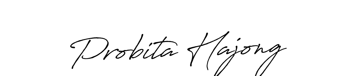 You should practise on your own different ways (Antro_Vectra_Bolder) to write your name (Probita Hajong) in signature. don't let someone else do it for you. Probita Hajong signature style 7 images and pictures png