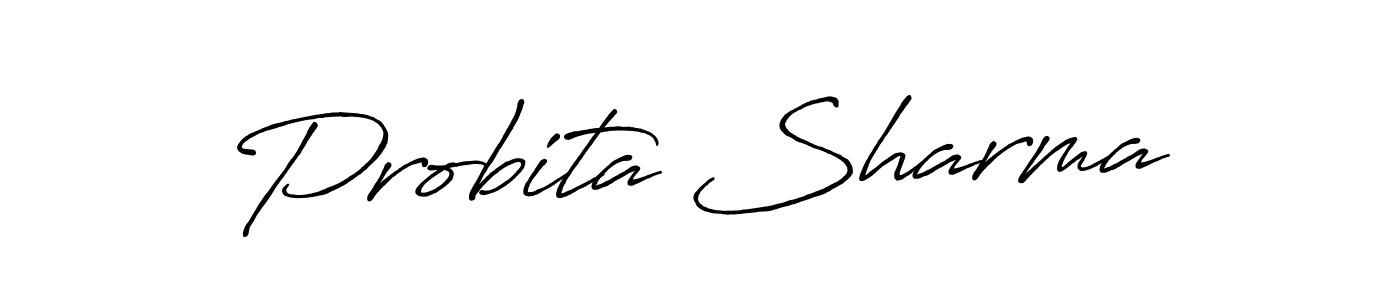 Make a beautiful signature design for name Probita Sharma. Use this online signature maker to create a handwritten signature for free. Probita Sharma signature style 7 images and pictures png