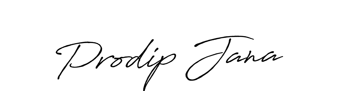 How to make Prodip Jana signature? Antro_Vectra_Bolder is a professional autograph style. Create handwritten signature for Prodip Jana name. Prodip Jana signature style 7 images and pictures png