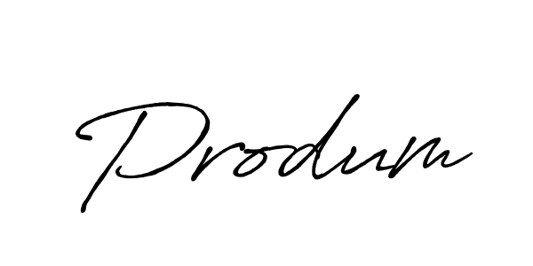 Also we have Produm name is the best signature style. Create professional handwritten signature collection using Antro_Vectra_Bolder autograph style. Produm signature style 7 images and pictures png