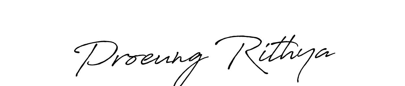 if you are searching for the best signature style for your name Proeung Rithya. so please give up your signature search. here we have designed multiple signature styles  using Antro_Vectra_Bolder. Proeung Rithya signature style 7 images and pictures png