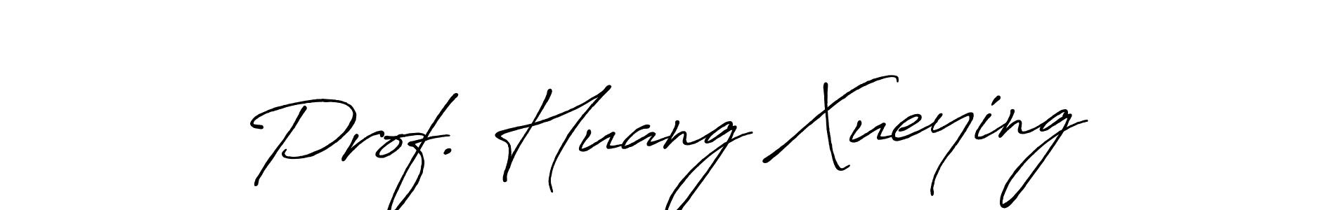 Antro_Vectra_Bolder is a professional signature style that is perfect for those who want to add a touch of class to their signature. It is also a great choice for those who want to make their signature more unique. Get Prof. Huang Xueying name to fancy signature for free. Prof. Huang Xueying signature style 7 images and pictures png