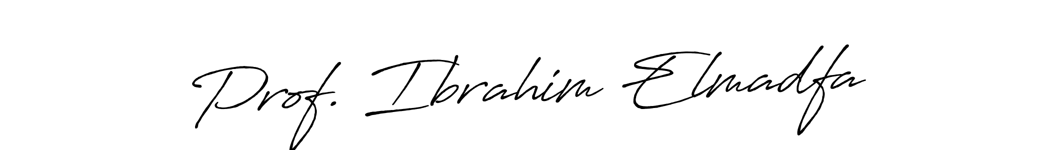 Similarly Antro_Vectra_Bolder is the best handwritten signature design. Signature creator online .You can use it as an online autograph creator for name Prof. Ibrahim Elmadfa. Prof. Ibrahim Elmadfa signature style 7 images and pictures png