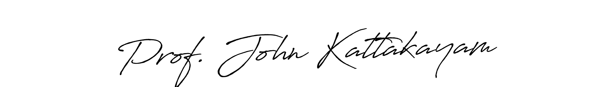 Design your own signature with our free online signature maker. With this signature software, you can create a handwritten (Antro_Vectra_Bolder) signature for name Prof. John Kattakayam. Prof. John Kattakayam signature style 7 images and pictures png