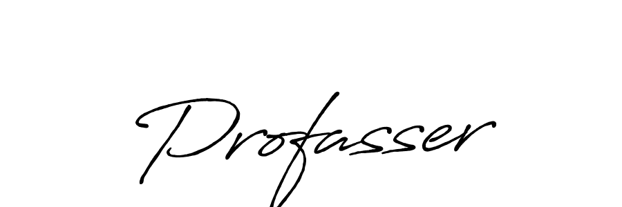 Also we have Profasser name is the best signature style. Create professional handwritten signature collection using Antro_Vectra_Bolder autograph style. Profasser signature style 7 images and pictures png