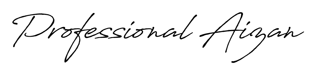 Try this chic Professional Aizan handwritten sign style. Using Antro_Vectra_Bolder font elements, it gives your name a sleek, memorable identity. Professional Aizan signature style 7 images and pictures png