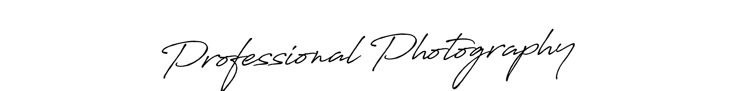 Also You can easily find your signature by using the search form. We will create Professional Photography name handwritten signature images for you free of cost using Antro_Vectra_Bolder sign style. Professional Photography signature style 7 images and pictures png