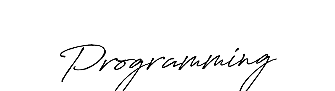 It looks lik you need a new signature style for name Programming. Design unique handwritten (Antro_Vectra_Bolder) signature with our free signature maker in just a few clicks. Programming signature style 7 images and pictures png