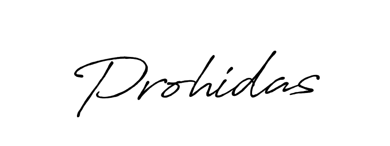 How to make Prohidas signature? Antro_Vectra_Bolder is a professional autograph style. Create handwritten signature for Prohidas name. Prohidas signature style 7 images and pictures png