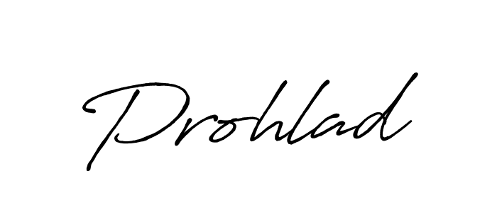 How to make Prohlad signature? Antro_Vectra_Bolder is a professional autograph style. Create handwritten signature for Prohlad name. Prohlad signature style 7 images and pictures png