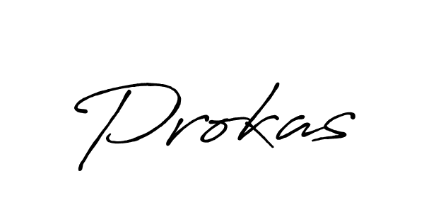 Design your own signature with our free online signature maker. With this signature software, you can create a handwritten (Antro_Vectra_Bolder) signature for name Prokas. Prokas signature style 7 images and pictures png