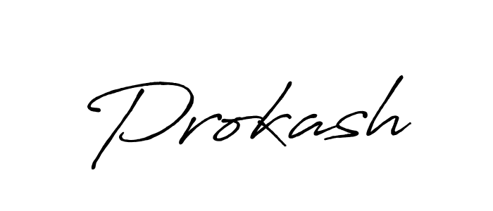 It looks lik you need a new signature style for name Prokash. Design unique handwritten (Antro_Vectra_Bolder) signature with our free signature maker in just a few clicks. Prokash signature style 7 images and pictures png