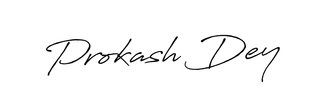 Also we have Prokash Dey name is the best signature style. Create professional handwritten signature collection using Antro_Vectra_Bolder autograph style. Prokash Dey signature style 7 images and pictures png