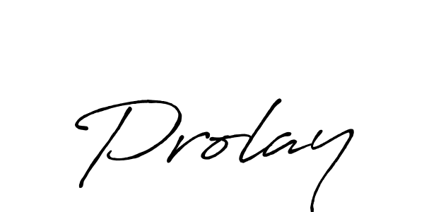 Also You can easily find your signature by using the search form. We will create Prolay name handwritten signature images for you free of cost using Antro_Vectra_Bolder sign style. Prolay signature style 7 images and pictures png
