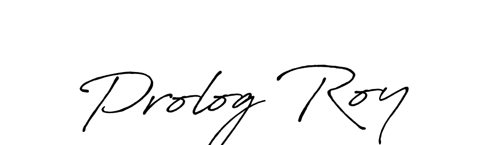 Also You can easily find your signature by using the search form. We will create Prolog Roy name handwritten signature images for you free of cost using Antro_Vectra_Bolder sign style. Prolog Roy signature style 7 images and pictures png