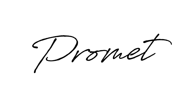 Also we have Promet name is the best signature style. Create professional handwritten signature collection using Antro_Vectra_Bolder autograph style. Promet signature style 7 images and pictures png