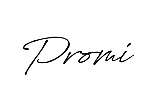 Design your own signature with our free online signature maker. With this signature software, you can create a handwritten (Antro_Vectra_Bolder) signature for name Promi. Promi signature style 7 images and pictures png