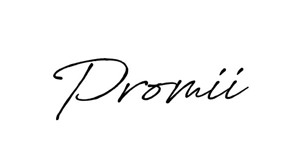 How to make Promii name signature. Use Antro_Vectra_Bolder style for creating short signs online. This is the latest handwritten sign. Promii signature style 7 images and pictures png