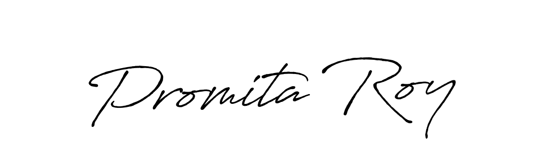 Promita Roy stylish signature style. Best Handwritten Sign (Antro_Vectra_Bolder) for my name. Handwritten Signature Collection Ideas for my name Promita Roy. Promita Roy signature style 7 images and pictures png