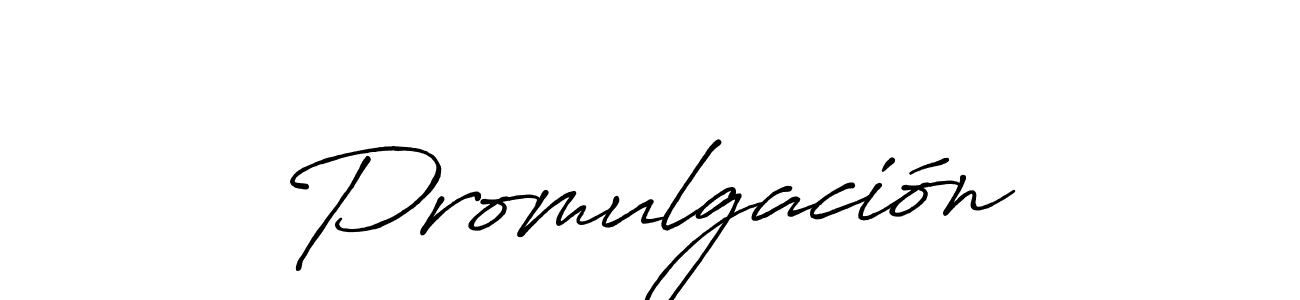 The best way (Antro_Vectra_Bolder) to make a short signature is to pick only two or three words in your name. The name Promulgación include a total of six letters. For converting this name. Promulgación signature style 7 images and pictures png