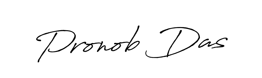 It looks lik you need a new signature style for name Pronob Das. Design unique handwritten (Antro_Vectra_Bolder) signature with our free signature maker in just a few clicks. Pronob Das signature style 7 images and pictures png