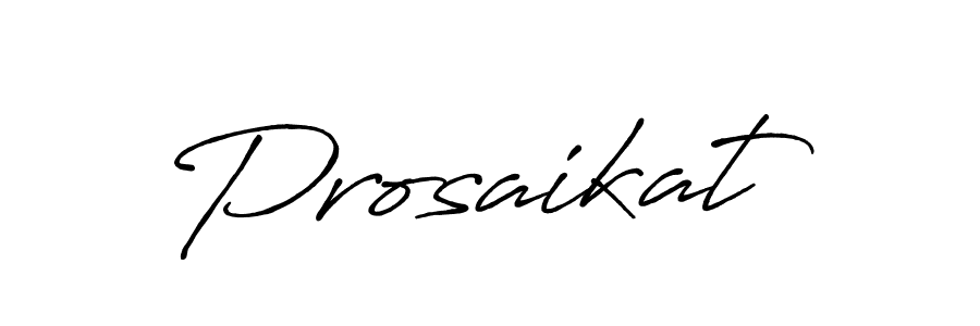 How to make Prosaikat signature? Antro_Vectra_Bolder is a professional autograph style. Create handwritten signature for Prosaikat name. Prosaikat signature style 7 images and pictures png