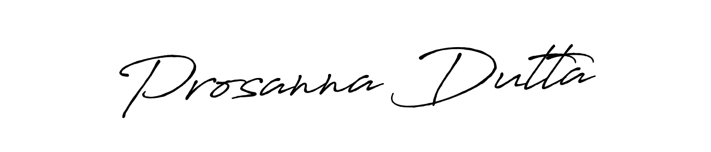 It looks lik you need a new signature style for name Prosanna Dutta. Design unique handwritten (Antro_Vectra_Bolder) signature with our free signature maker in just a few clicks. Prosanna Dutta signature style 7 images and pictures png