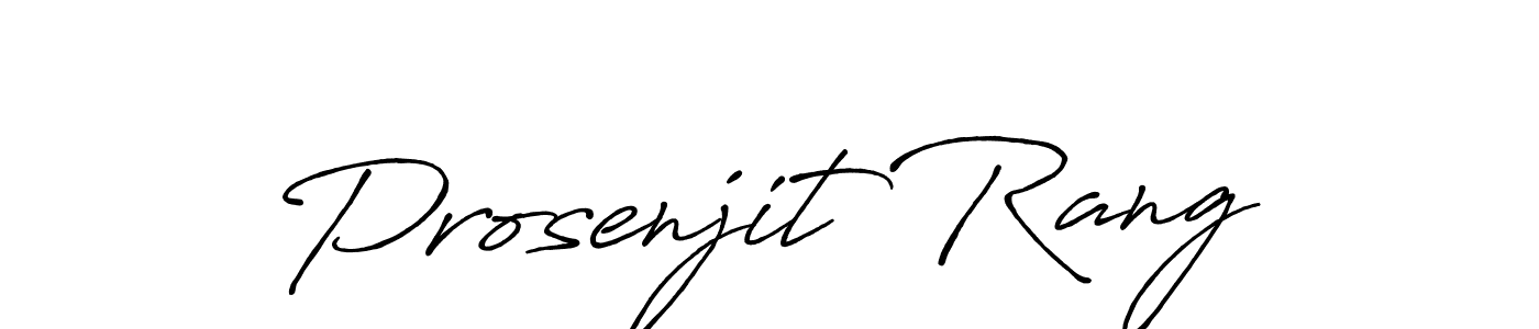 Make a beautiful signature design for name Prosenjit Rang. Use this online signature maker to create a handwritten signature for free. Prosenjit Rang signature style 7 images and pictures png