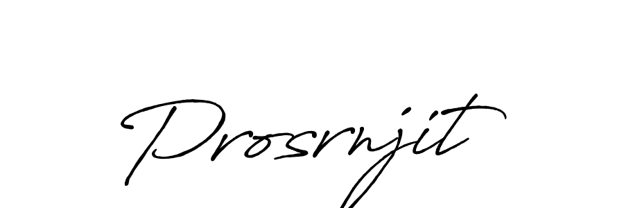 Make a short Prosrnjit signature style. Manage your documents anywhere anytime using Antro_Vectra_Bolder. Create and add eSignatures, submit forms, share and send files easily. Prosrnjit signature style 7 images and pictures png