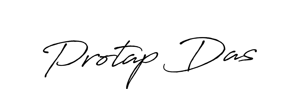 How to make Protap Das name signature. Use Antro_Vectra_Bolder style for creating short signs online. This is the latest handwritten sign. Protap Das signature style 7 images and pictures png