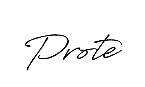 Use a signature maker to create a handwritten signature online. With this signature software, you can design (Antro_Vectra_Bolder) your own signature for name Prote. Prote signature style 7 images and pictures png