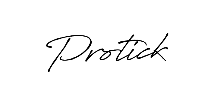 It looks lik you need a new signature style for name Protick. Design unique handwritten (Antro_Vectra_Bolder) signature with our free signature maker in just a few clicks. Protick signature style 7 images and pictures png