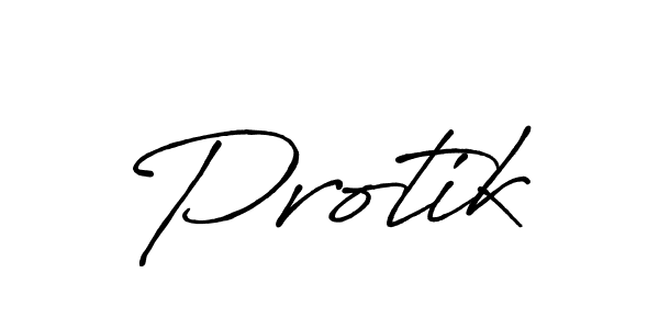 You should practise on your own different ways (Antro_Vectra_Bolder) to write your name (Protik) in signature. don't let someone else do it for you. Protik signature style 7 images and pictures png