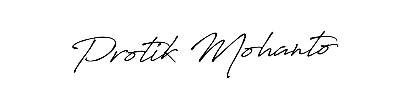You should practise on your own different ways (Antro_Vectra_Bolder) to write your name (Protik Mohanto) in signature. don't let someone else do it for you. Protik Mohanto signature style 7 images and pictures png