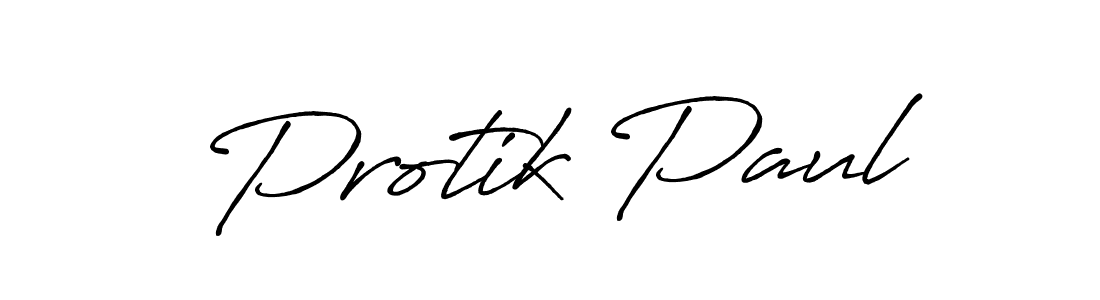 Once you've used our free online signature maker to create your best signature Antro_Vectra_Bolder style, it's time to enjoy all of the benefits that Protik Paul name signing documents. Protik Paul signature style 7 images and pictures png