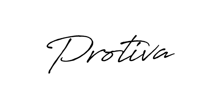 Also You can easily find your signature by using the search form. We will create Protiva name handwritten signature images for you free of cost using Antro_Vectra_Bolder sign style. Protiva signature style 7 images and pictures png