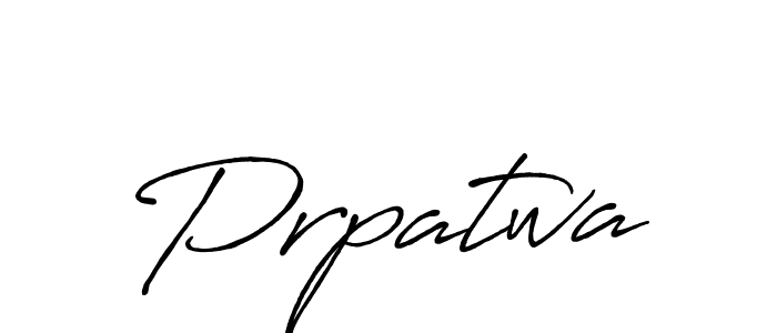 How to Draw Prpatwa signature style? Antro_Vectra_Bolder is a latest design signature styles for name Prpatwa. Prpatwa signature style 7 images and pictures png